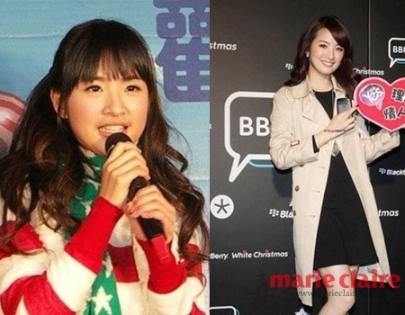 范冰冰昔日肥胖似“大饼脸” 盘点女星胖瘦对比震惊照