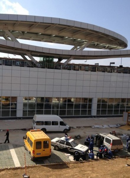 昆明地铁空载试运行脱轨