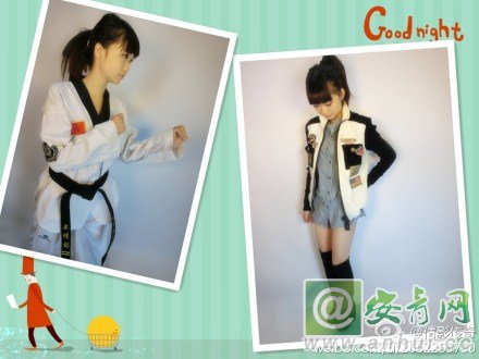 其实生活中的吴倩影也和很多花季少女一样，很爱美、很纯真。