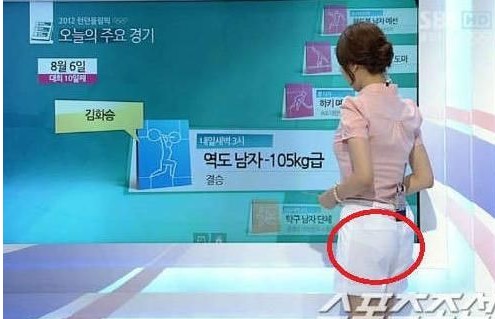 全球电视节目直播出的失控画面！