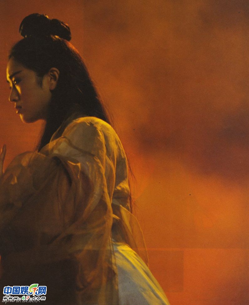 林青霞巩俐《天山童姥》旧照 