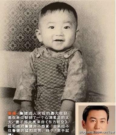 央视19名嘴幼年照