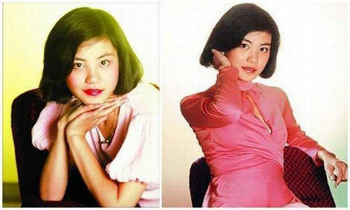 王菲16岁处女唱片封面 造型甜美
