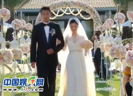 丁丁婚礼现场照