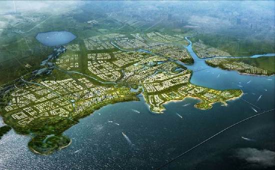 红岛新区开发建设项目今签约 打造青岛新城核心区