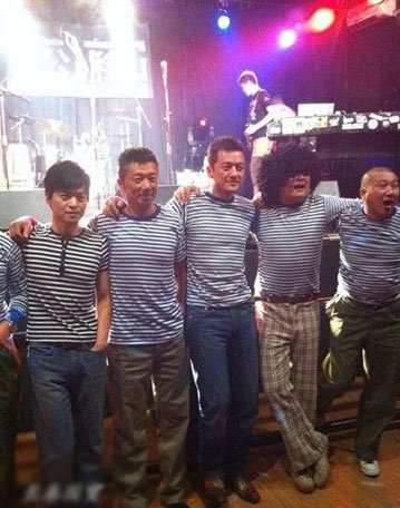 王菲李亚鹏“80年代”派对照