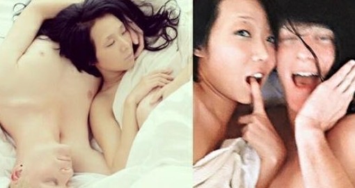 香港女主播与外籍男友不雅床照再曝光