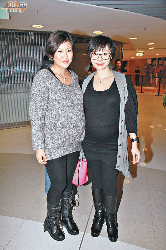 周家蔚拍大肚写真