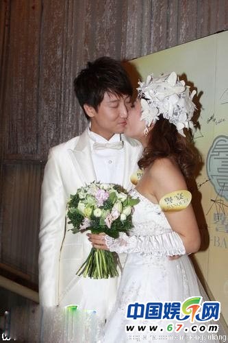 洪天明结婚现场图片