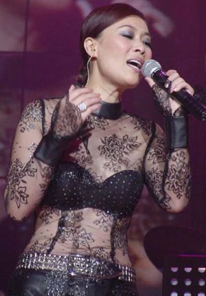 那英早年春晚照