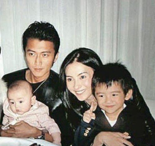 曾经幸福的谢霆锋张柏芝一家