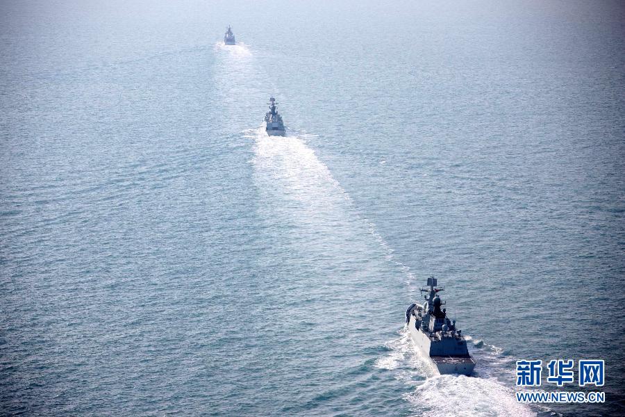 中国海军舰艇编队赴西太平洋展开新年度远海例行训练 