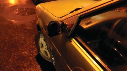 酒驾男拉怀孕妻子上路