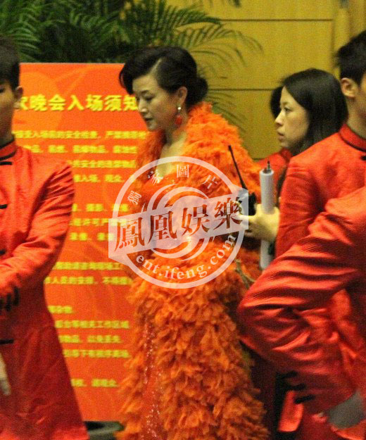 春晚联排后台实拍