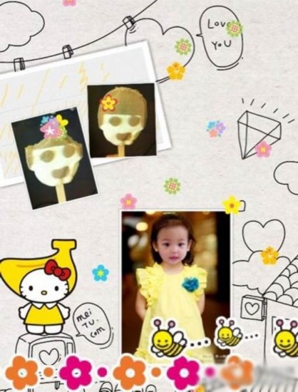 小四月黄裙扮萌