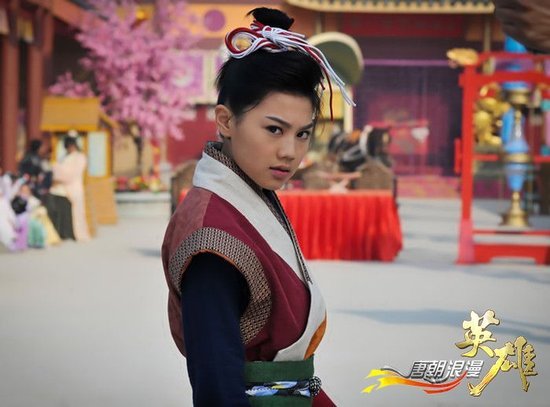 女星唐宫戏中的惊艳造型 养眼