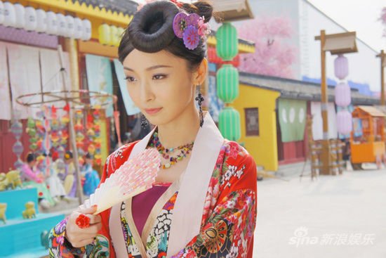 女星唐宫戏中的惊艳造型 养眼