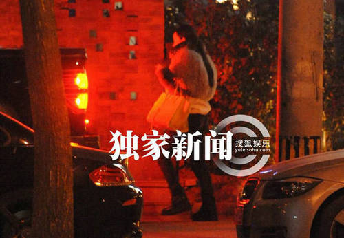 霍思燕携男友与友吃饭