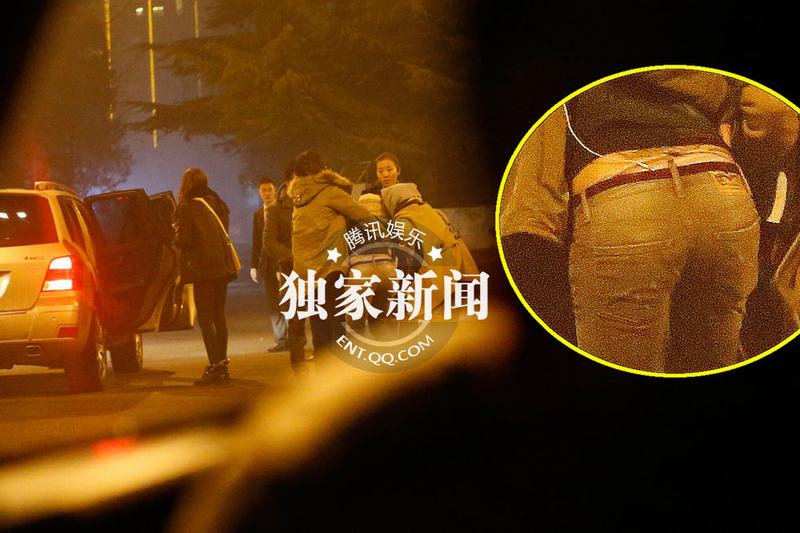 谭维维酩酊大醉摔地 与男性友人同回公寓
