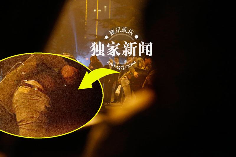 谭维维酩酊大醉摔地 与男性友人同回公寓