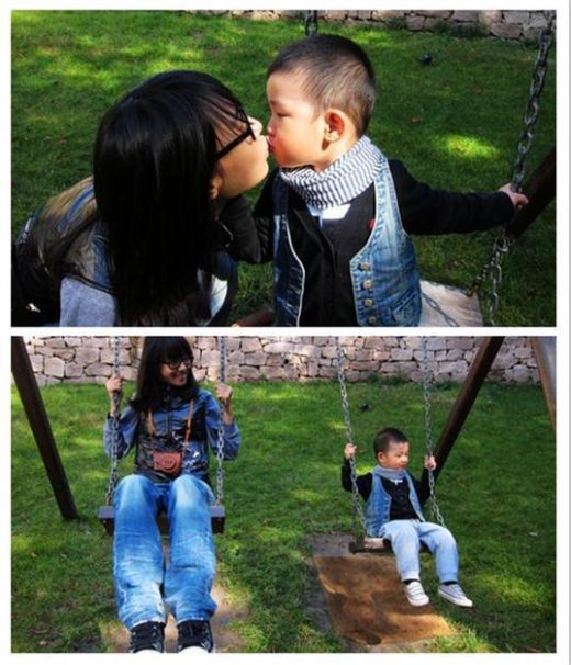 生过孩子后更美的80后潮妈