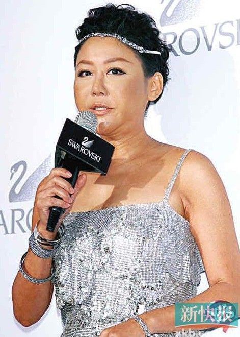 蓝心湄遭狗咬伤险毁容 