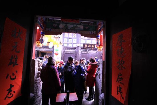 过大年逛周村古城 实拍最有年味的地方