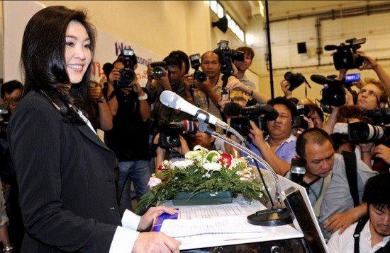 泰国美女总理英拉