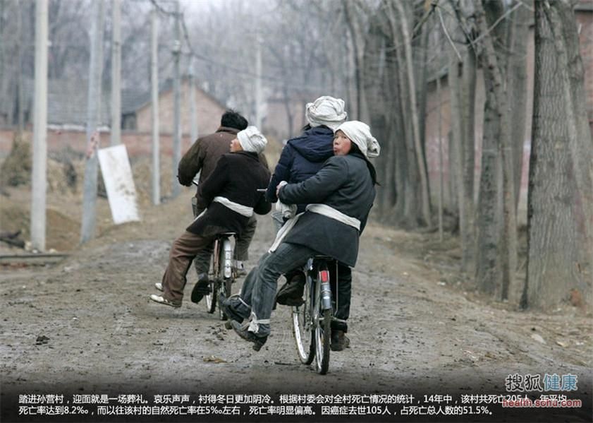 看被癌症村侵蚀的中国地图 悲痛 看被癌症村侵蚀的中国地图 悲痛