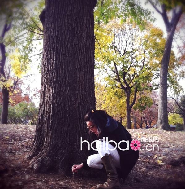 明星微博照 曝亲密死党私服品味