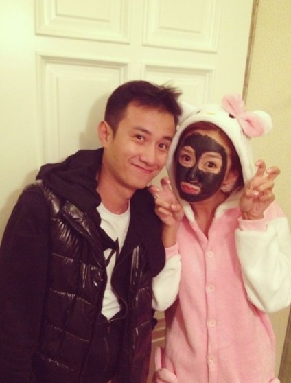 明星私生活照 耍宝卖萌搞笑无敌