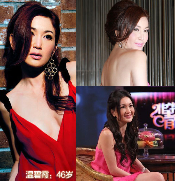 天生御姐范明星 40+仍美艳如昔