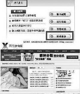 城管局网站现色情专栏