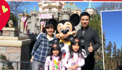 小S夫妇带女儿度假