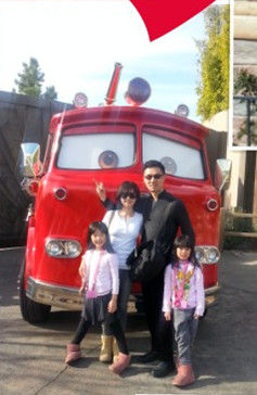 小S夫妇带女儿度假