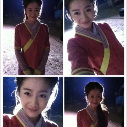 前景大好的演艺圈小花旦 真美