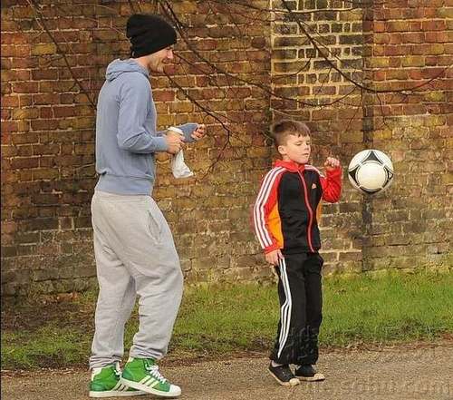 贝克汉姆与儿子