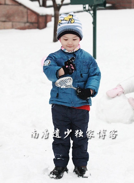 孙楠6岁儿子近照曝光