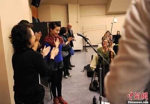 宋祖英旧金山彩排照曝光 宋祖英旧金山彩排照曝光