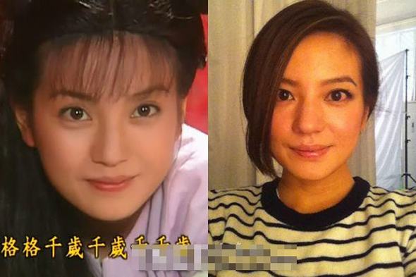 萧蔷蔡少芬陈红火速苍老 图解越是美人越不耐老