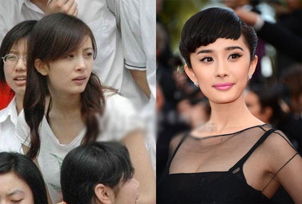 杨幂景甜孙俪毕业照曝光 揭秘明星整容真相