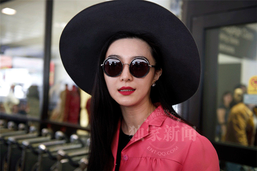 范冰冰赴美将走奥斯卡红地毯