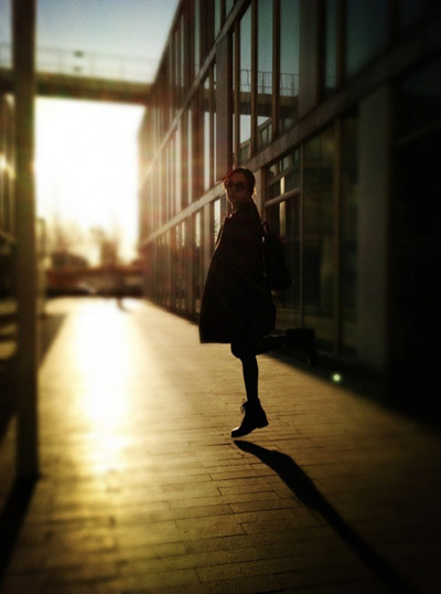 李小璐现身北京街头