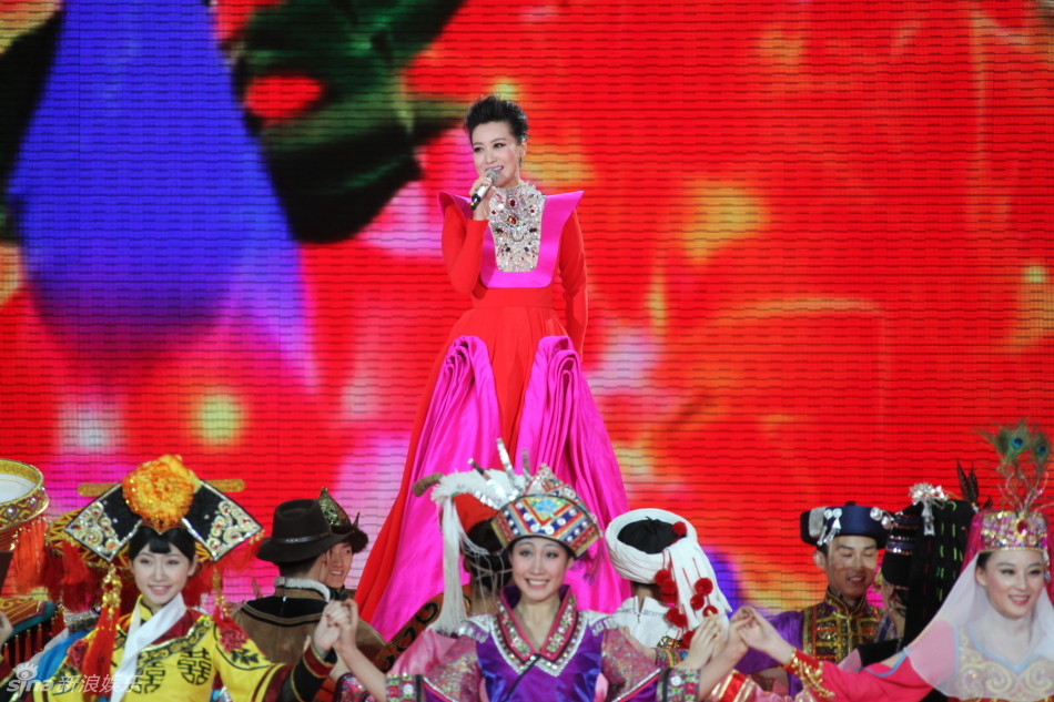 央视元宵晚会现场照