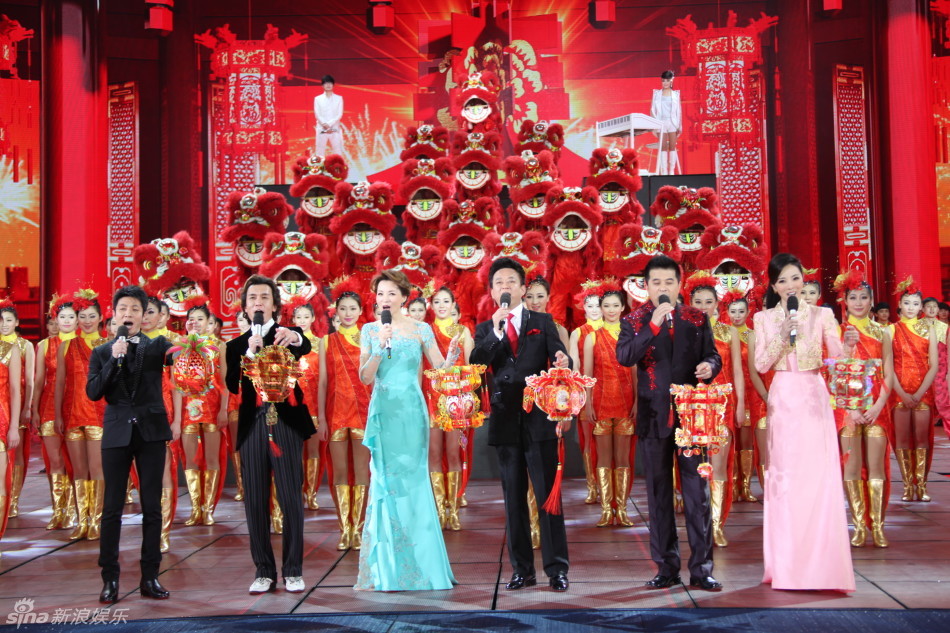 央视元宵晚会现场照