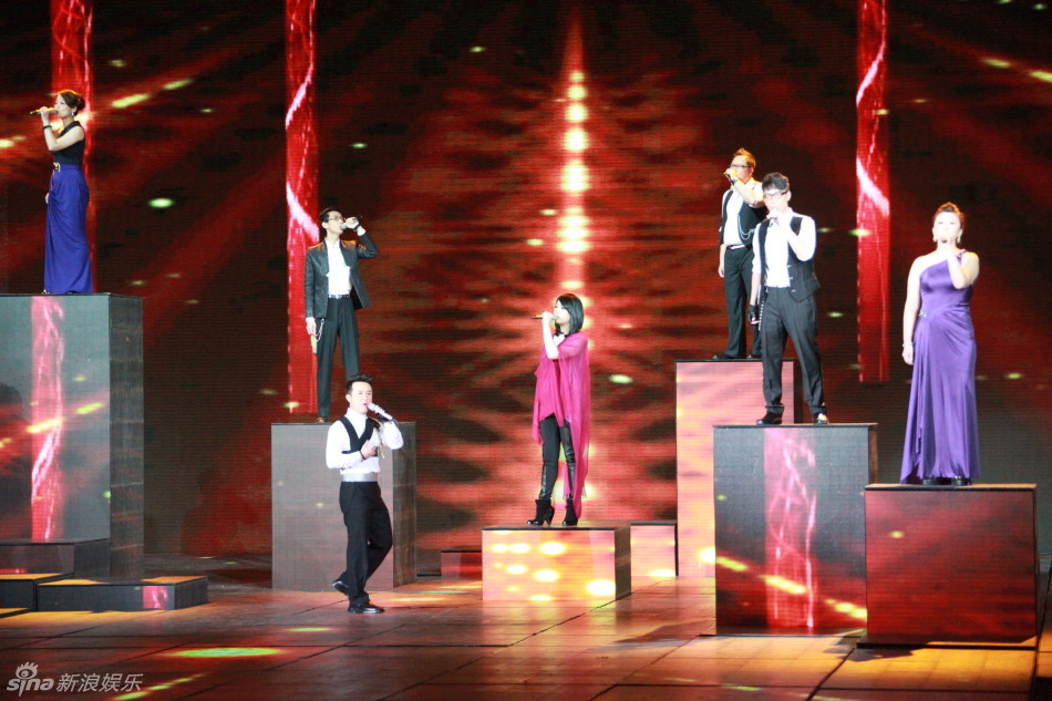 央视元宵晚会现场照