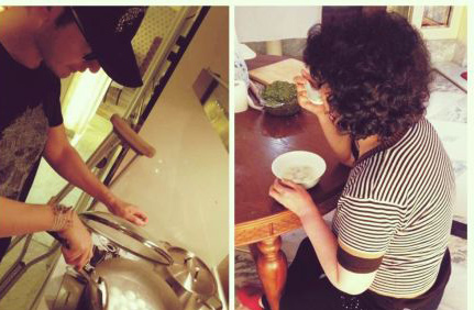 黄晓明元宵节感慨多