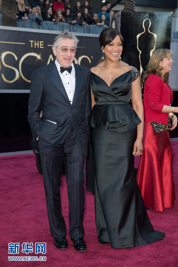 第85届奥斯卡颁奖：星光闪耀夫妻档