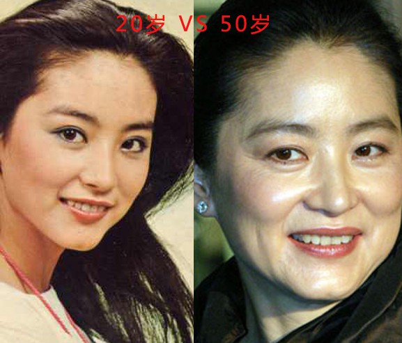 玉女出道二十年容貌今昔对比