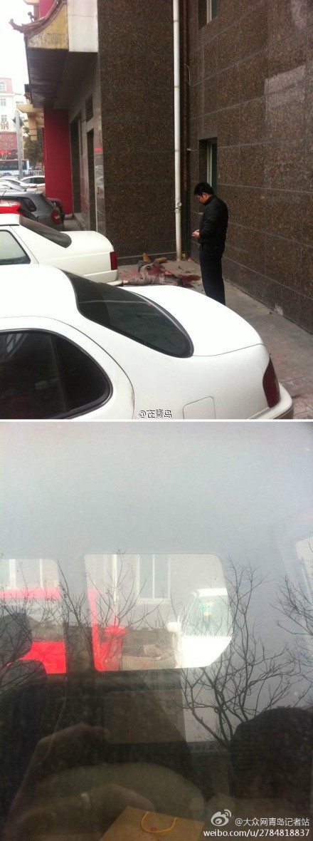 青岛伟东尚城女子跳楼自杀